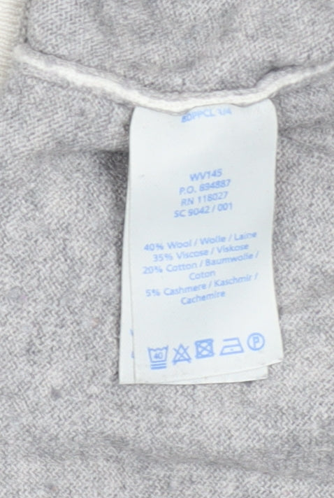 Womens UK Size S Boden Grey Pullover Jumper