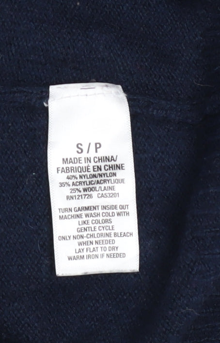 Mens UK Size S Aéropostale Blue Pullover Jumper