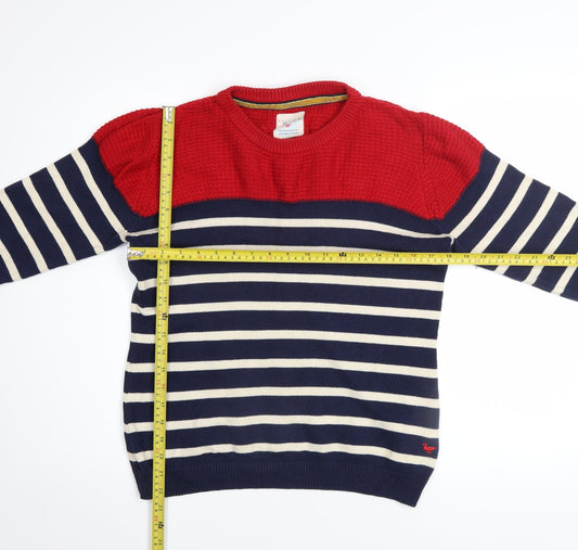 Womens UK Size M Country Rose Red Pullover Jumper