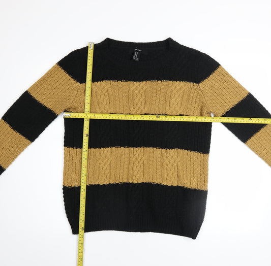 Womens UK Size M FOREVER 21 Multicoloured Pullover Jumper