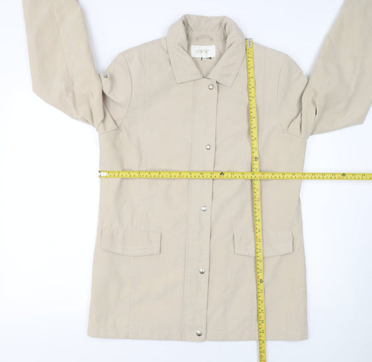 Womens UK Size 12 EWM Beige Basic Jacket