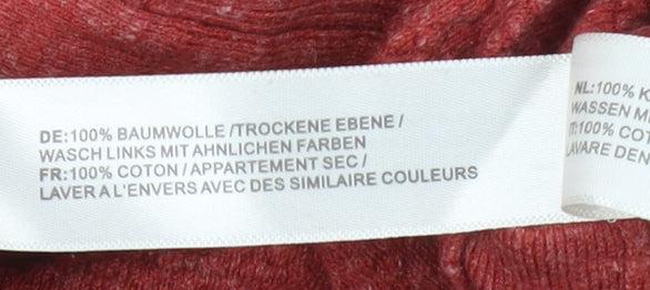 Womens UK Size 8 FatFace Red Pullover Jumper