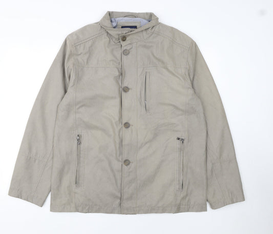 Mens UK Size 40 Jupiter Beige Basic Jacket