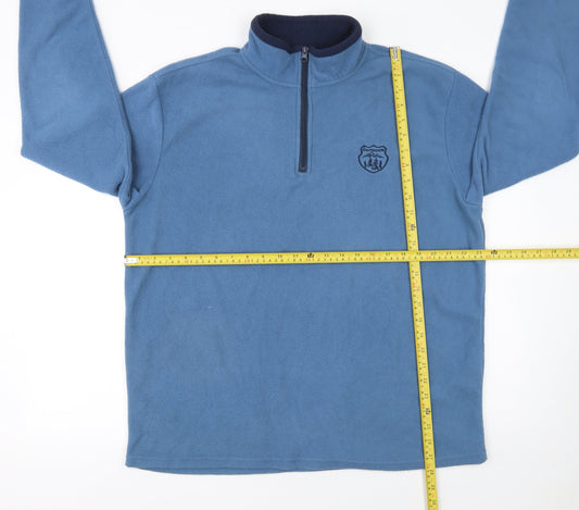 Mens UK Size L Atlas For Men Blue Pullover Sweatshirt