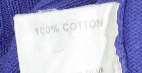 Womens UK Size S EWM Purple Pullover Jumper