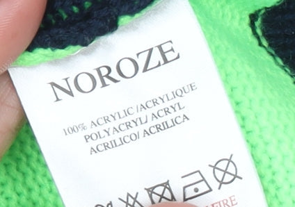 Womens UK Size 10 Noroze Green Pullover Jumper