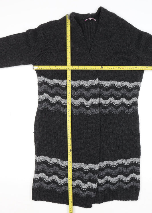 Womens UK Size M Marks and Spencer Grey Cardigan Jumper