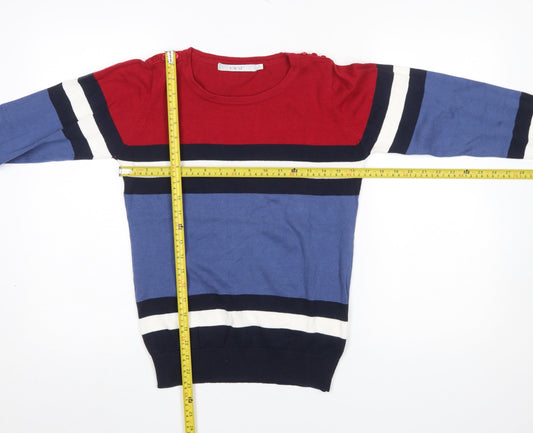 Womens UK Size S EWM Multicoloured Pullover Jumper