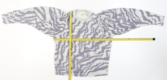 Womens UK Size XS Ted Baker Grey Pullover Jumper