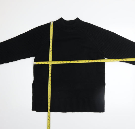 Womens UK Size S Marks and Spencer Black Pullover Jumper