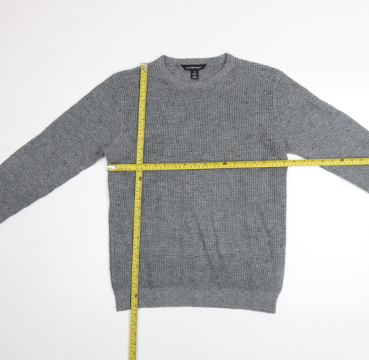 Mens UK Size XS Cedar Wood State Grey Pullover Jumper
