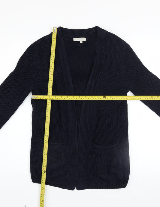 Womens UK Size XS Hobbs Blue Cardigan Jumper