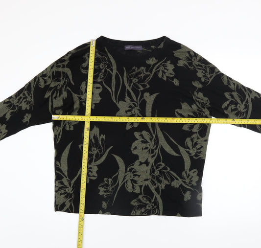 Womens UK Size M Marks and Spencer Black Pullover Jumper