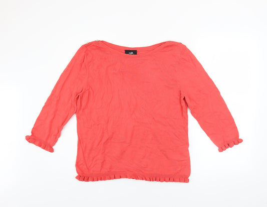 Womens UK Size 16 Wallis Pink Pullover Jumper