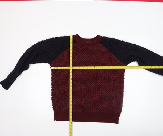 Womens UK Size 8 NEXT Red Pullover Jumper