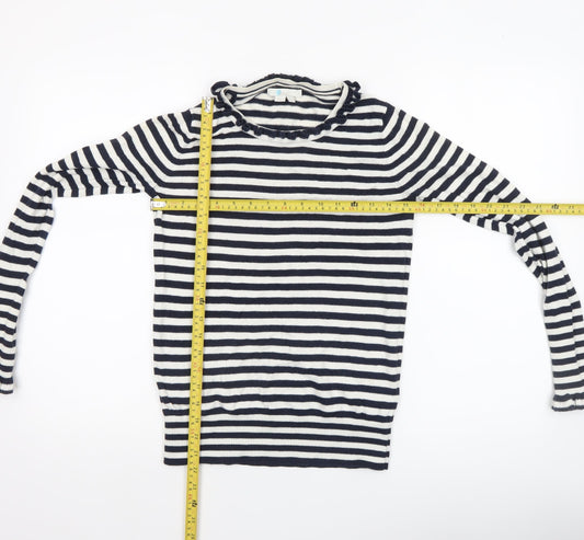 Womens UK Size 8 Boden Blue Pullover Jumper