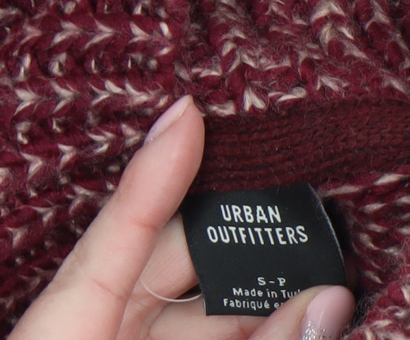 Womens UK Size S Urban Outfitters Red Pullover Jumper