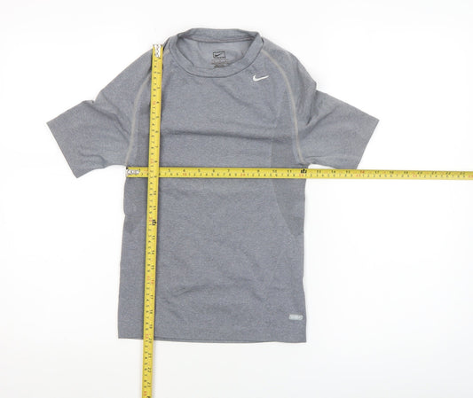 Womens UK Size M Nike Grey Gym & TrainingRunning & JoggingCrossFit T-Shirt
