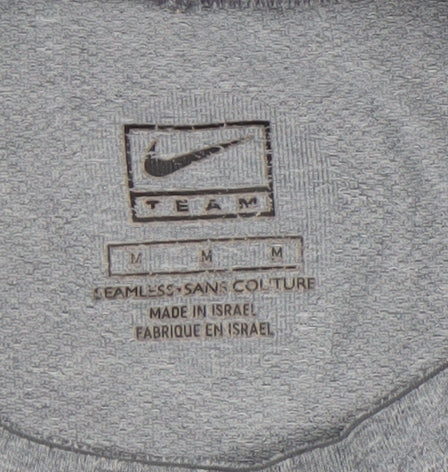 Womens UK Size M Nike Grey Gym & TrainingRunning & JoggingCrossFit T-Shirt