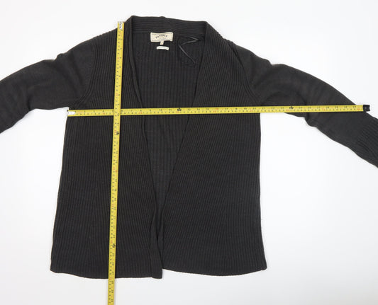 Womens UK Size 10 FatFace Black Cardigan Jumper