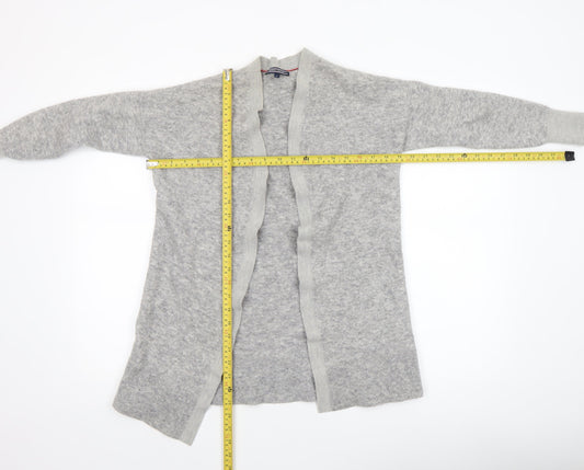 Womens UK Size XS Tommy Hilfiger Grey Cardigan Jumper