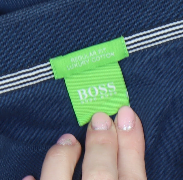 Mens UK Size XL Boss Cotton Polo Shirt