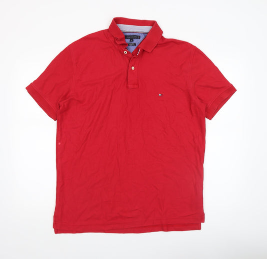 Mens UK Size XL Tommy Hilfiger 100% Cotton Polo Shirt