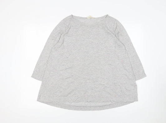 Womens UK Size 12 Phase Eight Grey Pullover Jumper