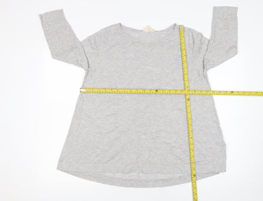 Womens UK Size 12 Phase Eight Grey Pullover Jumper