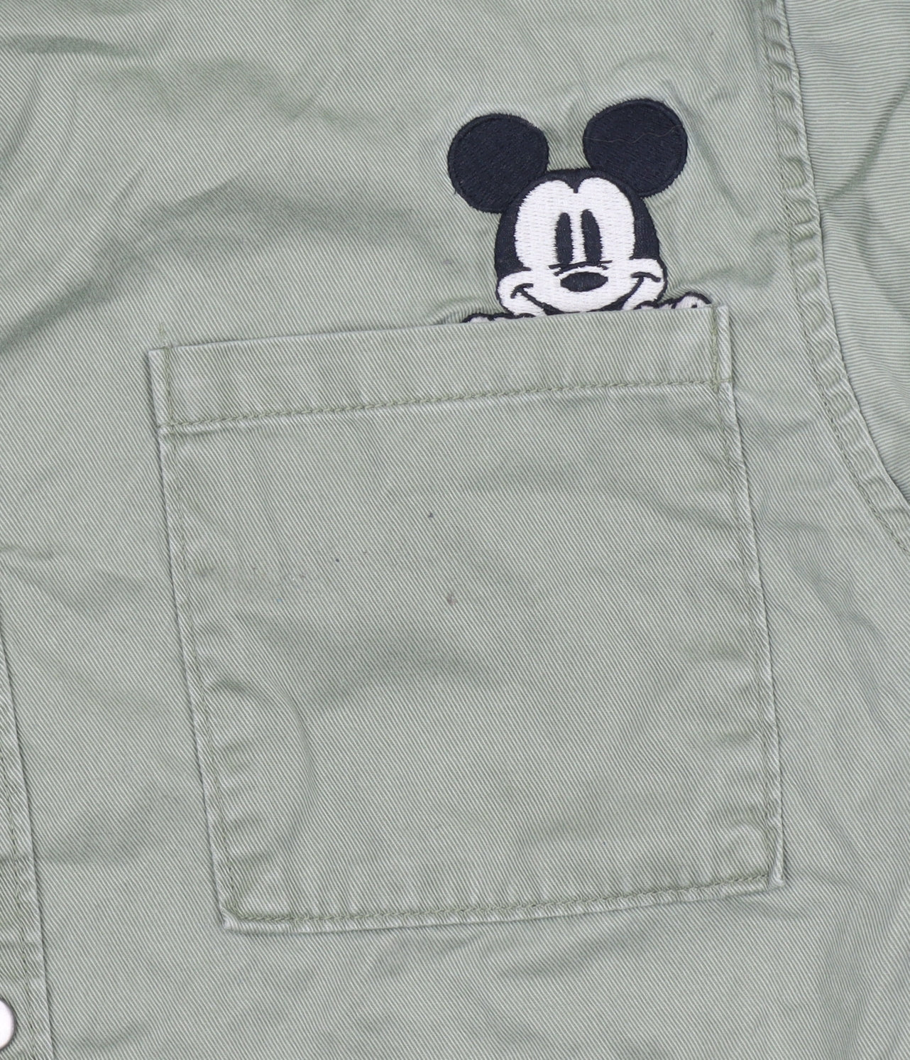 Boys UK Size 8 Years Zara Green Basic Button-Up