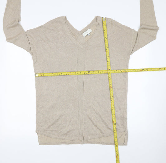 Womens UK Size 12 NEXT Beige Pullover Jumper