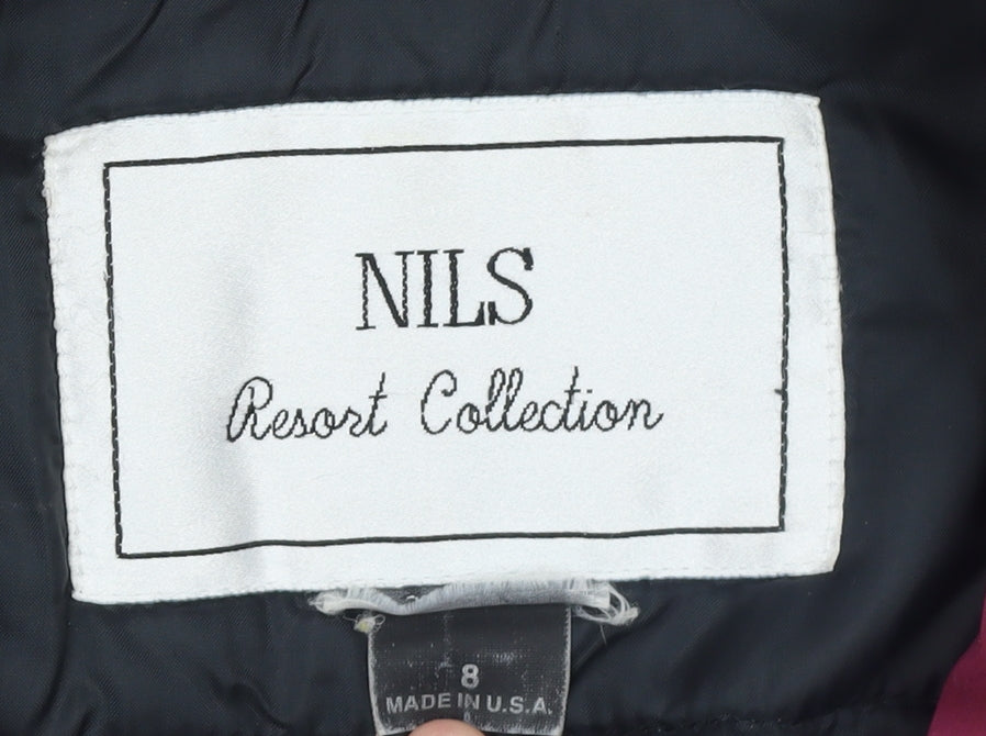 Womens UK Size 12 Nils Purple Ski Jacket