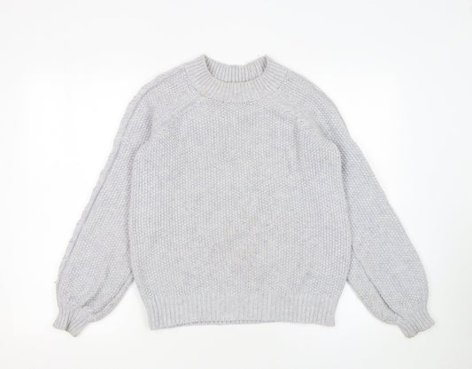 Womens UK Size XS Boden Grey Pullover Jumper