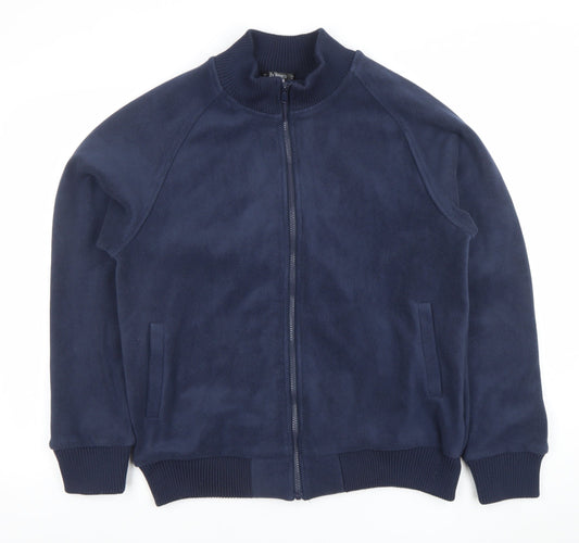 Mens UK Size M Dunnes Blue Basic Jacket