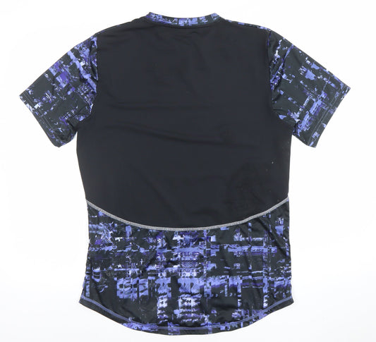Mens UK Size L Under armour Black Running & Jogging Gym & Training CrossFit T-Sh
