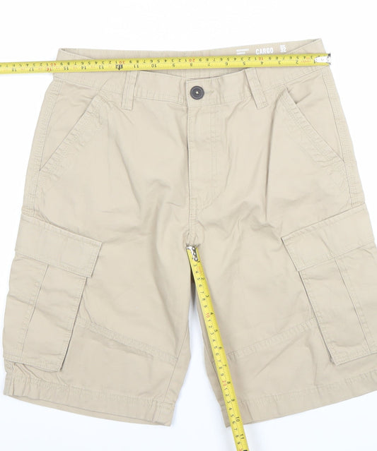Mens UK Size 32 Marks and Spencer Regular Fit Cargo Shorts
