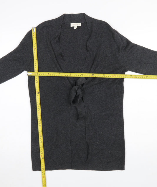 Womens UK Size S Monsoon Grey Cardigan Jumper