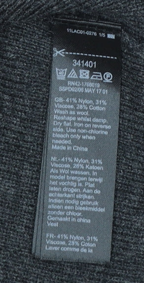 Womens UK Size S Monsoon Grey Cardigan Jumper