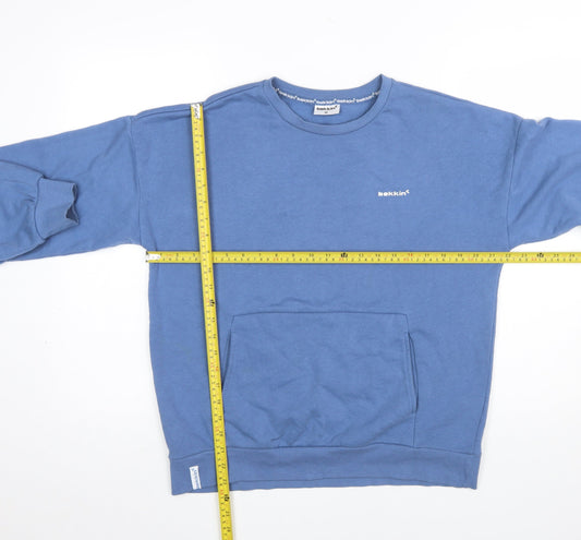 Womens UK Size M Bekkin Blue Pullover Sweatshirt