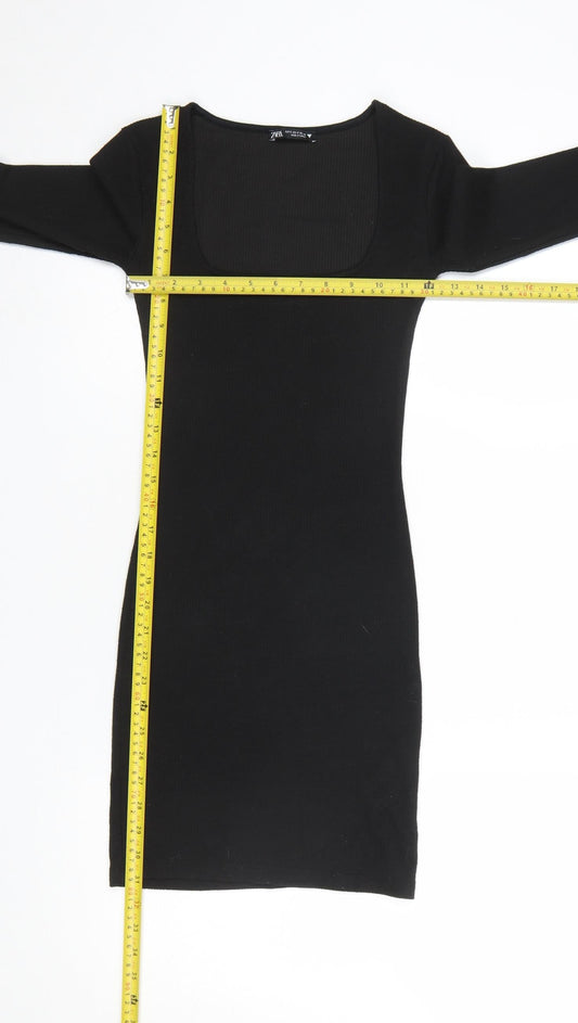 Womens UK Size 10 Zara Bodycon Dress