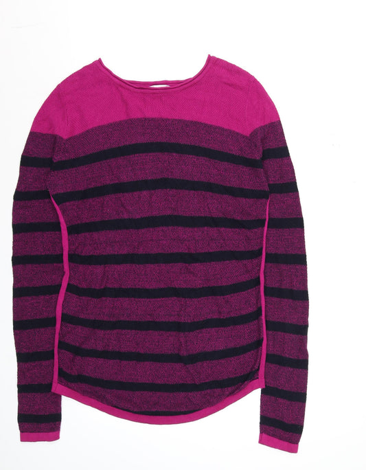 Womens UK Size M Lakeland Pink Basic T-Shirt