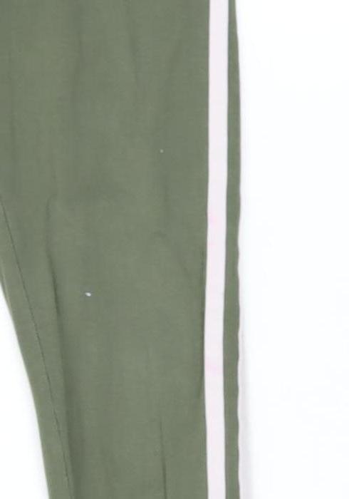 Womens UK Size 4 adidas Leggings Green Leggings