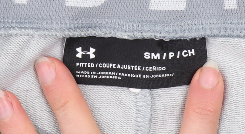 Mens UK Size S Under armour Slim Fit Jogger Grey Trousers