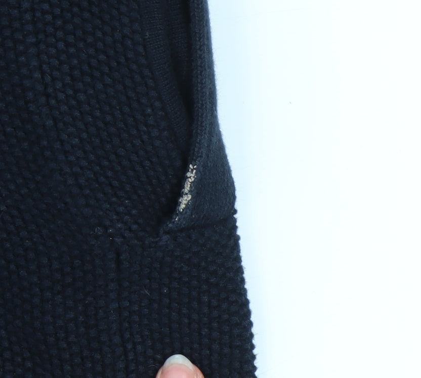 Womens UK Size M Mint Velvet Black Cardigan Jumper