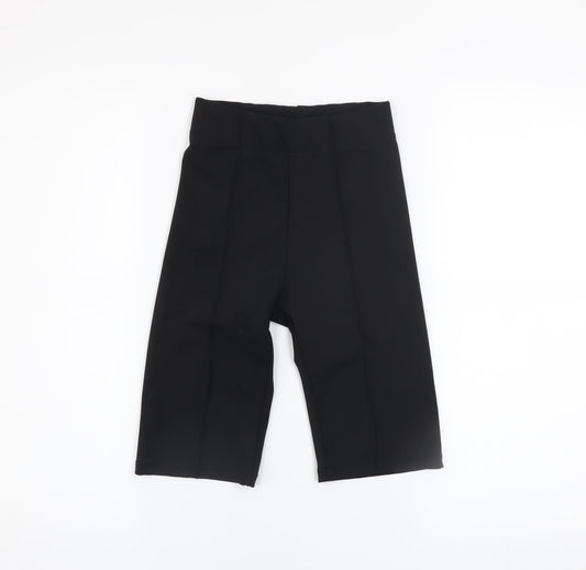 Womens UK Size XS Bershka Slim Fit Biker Shorts