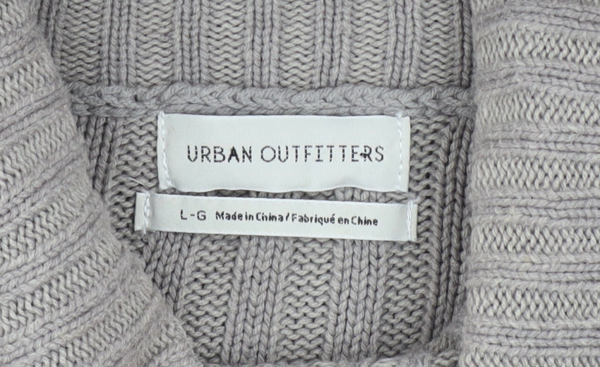Mens UK Size L Urban Outfitters Grey Pullover Jumper