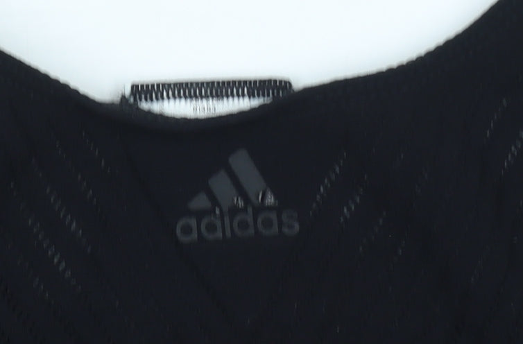 Womens UK Size 16-18 adidas Black Gym & Training Running & Jogging Yoga Tank