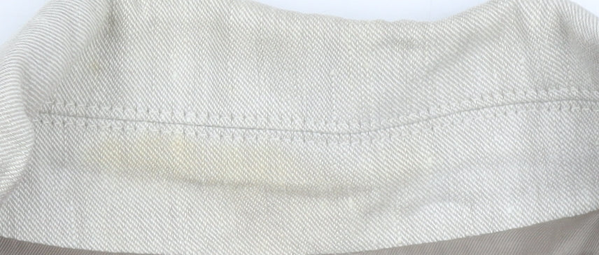 Womens UK Size 10 Gap Regular Beige Blazer