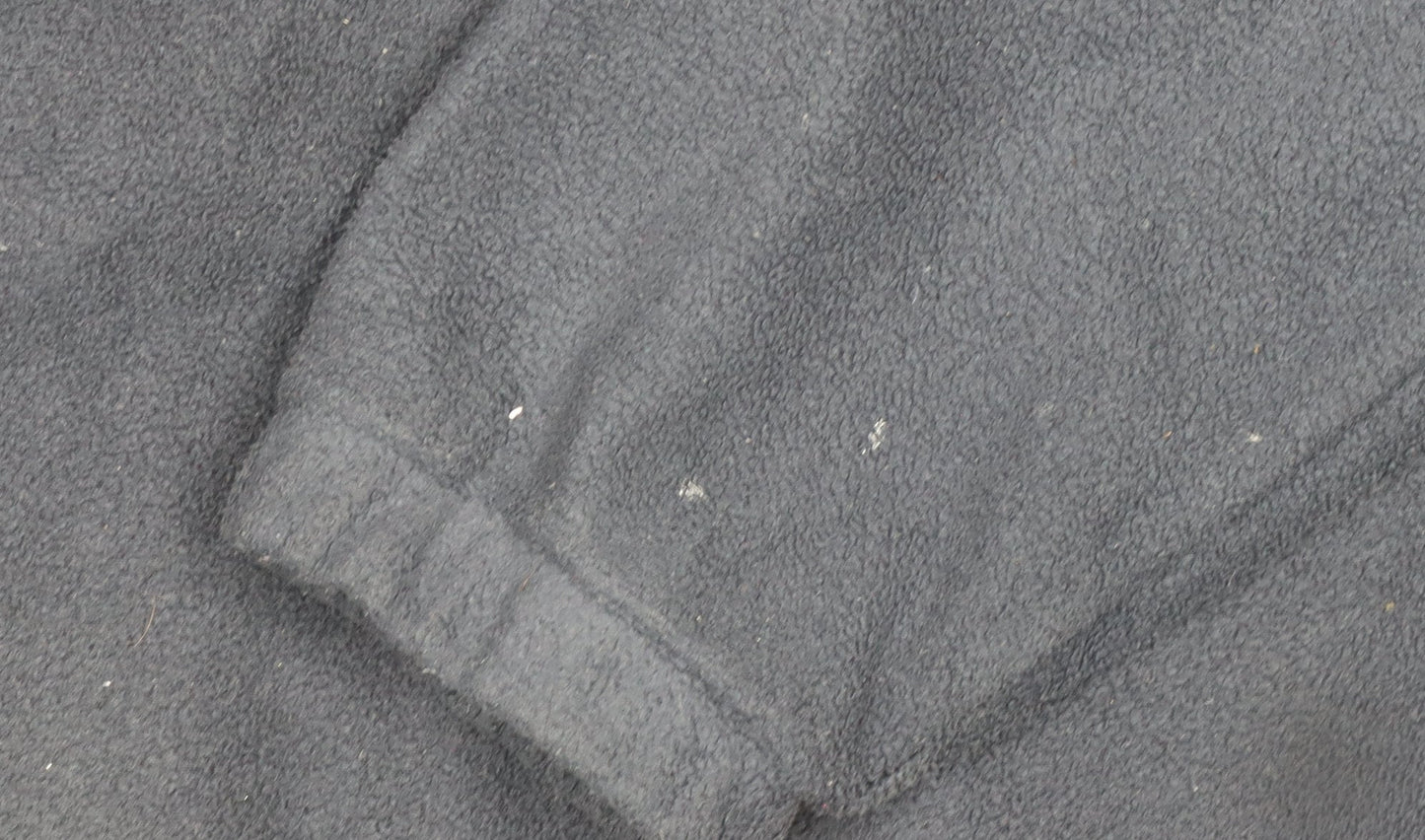 Mens UK Size L FRED F SEIGLE Black Fleece Jacket