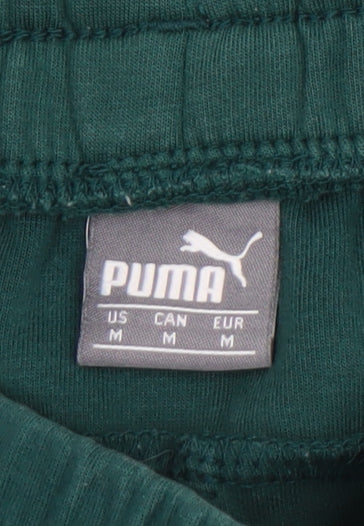 Additional view of Puma Women’s Green Jogger Sweatpants M Regular Fit